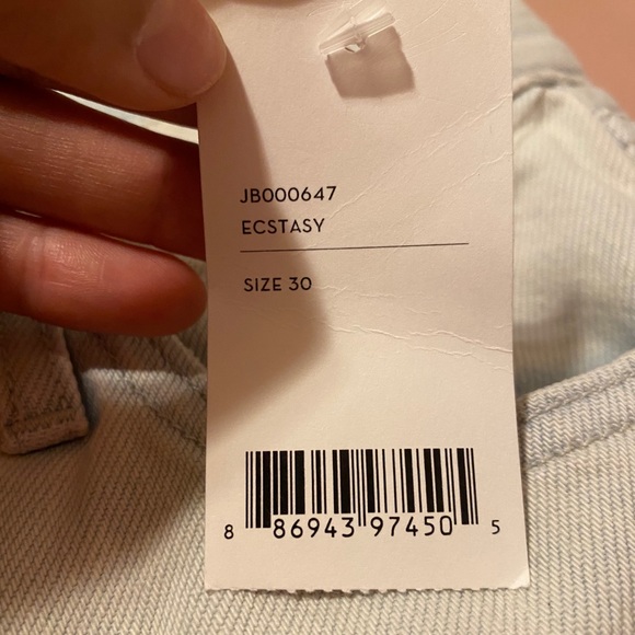 J BRAND Liza Ecstasy Wide Leg Culottes Crop Jeans - Picture 14 of 14